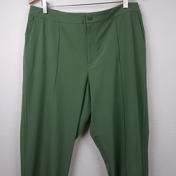 RLX Ralph Lauren Golf Pants Women's Size XL Green Jogger Stretch Wicking - Picture 2 of 13